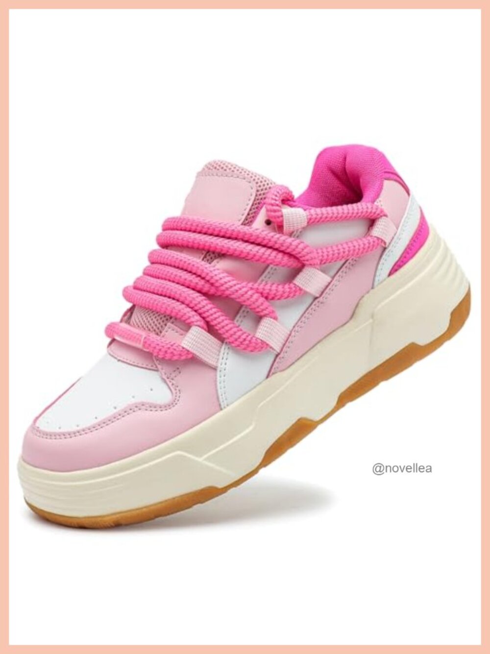 Platform Sneakers Cushioning Non Slip Fashion Walking Chunky Shoes